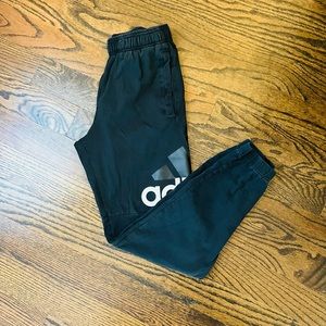 🎈Adidas Men Boy pants black white S